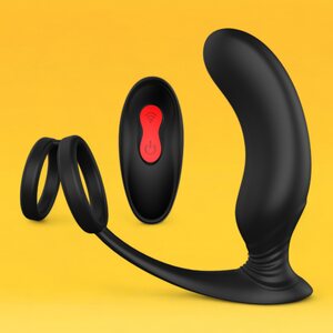 Dream Toys Essentials Remote Prostate Pleaser Black