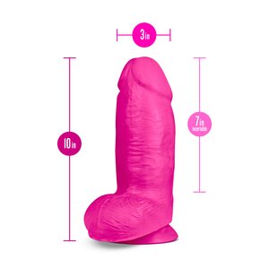 Blush Novelties Au Naturel Bold Chub Dildo 10"