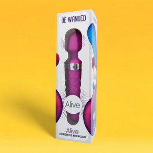 Alive Wand Vibrator - Be Wanded Lila
