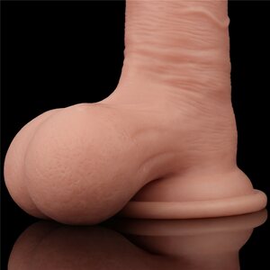 Lovetoy Dildo Sliding Skin Dual Layer Dong 19 cm