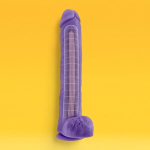 Blush Novelties Au Naturel Bold Daddy Dildo 35.5 cm