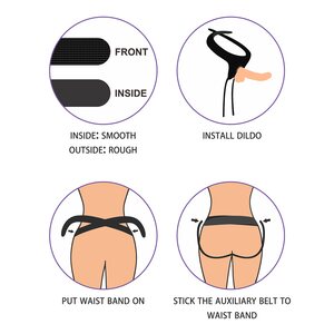Easy Strap On Set 8.5"