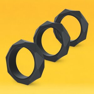Hidden Desire Extreme Heavy C-Ring Set kroužky na penis