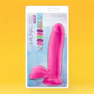 Blush Novelties Dildo Au Naturel Super Mike Pinkki