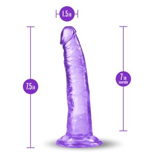 Blush Novelties Lust n' Thrust Dildo Lila 7''