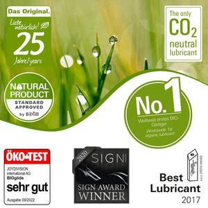 Joydivision BIOglide Liukuvoide 100% Natural
