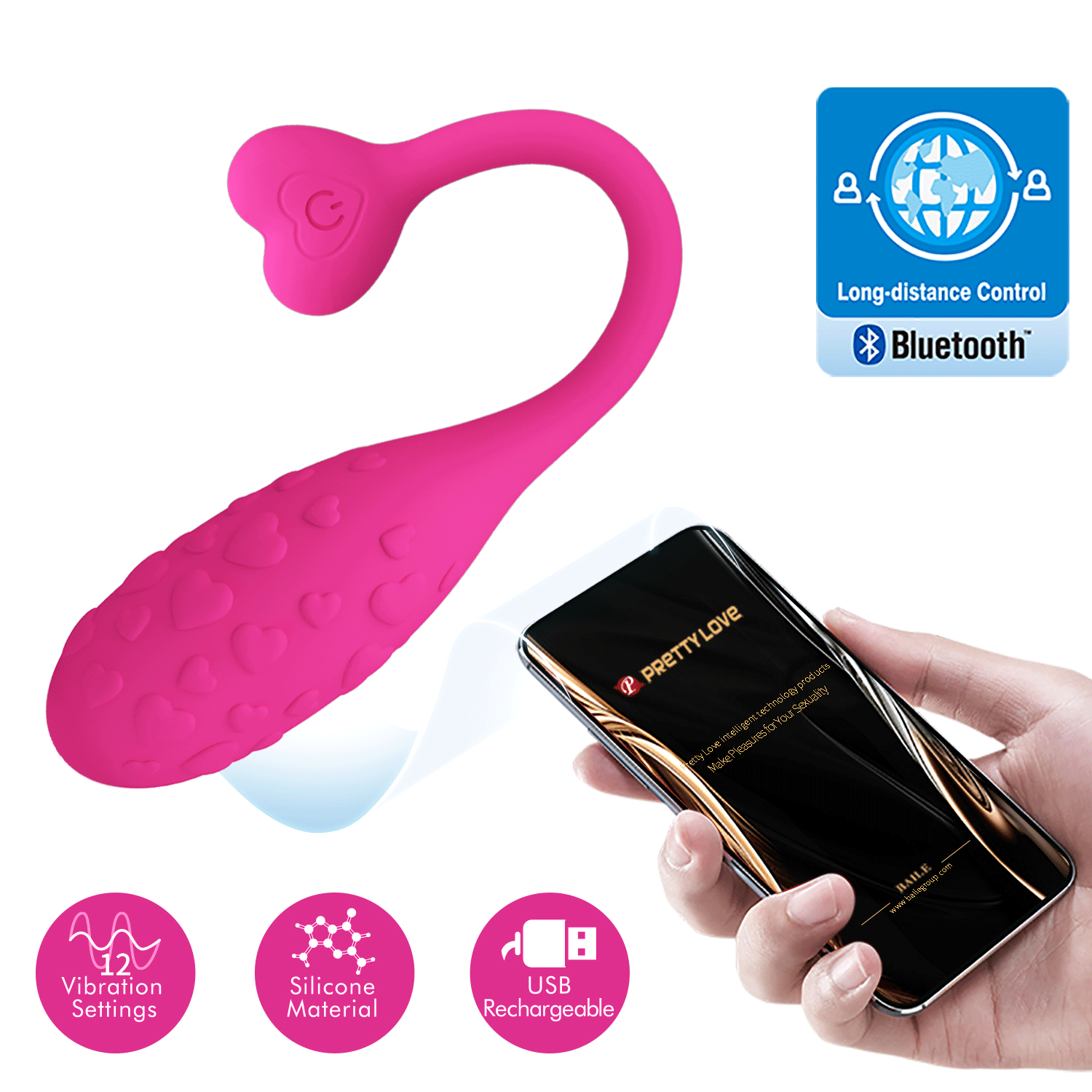 Fisherman App Controlled Vibrator