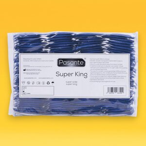 Pasante Super King Size Condoms - 144 pcs