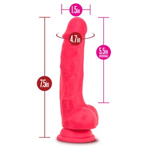 Blush Novelties Hypnotize Dildo - 100% Silikonia