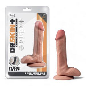 Blush Novelties Dr.Skin Plus Dildo Mocha