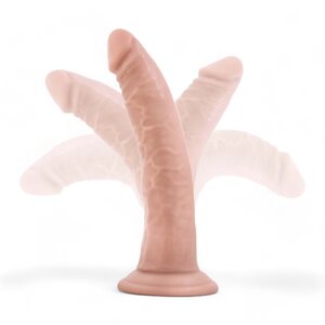 Blush Novelties Dr.Skin Plus Dildo 7 tuumaa Vaalea