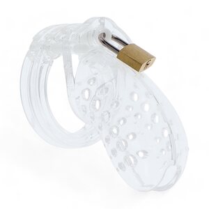 Hidden Desire Extreme Acrylic Chastity Cock Cage