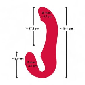 You2Toys Radio-Ohjattu Strapless Strap On