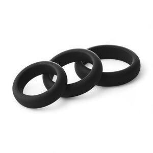 Dream Toys Smooth Silicone Penis Rings 3 pcs