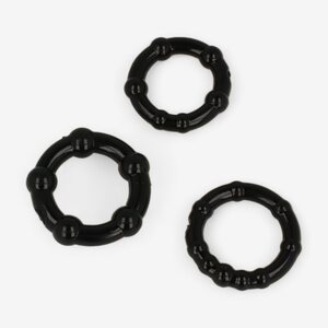 Stay Hard Erection Rings black