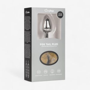 Easy Toys Anaalitappi, Metallia Ketunhännällä No.3