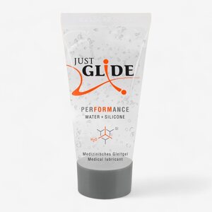 Just Glide Performance Water + Silicone Lubricant