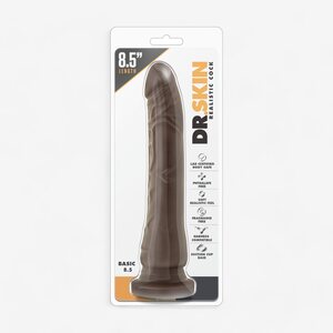 Blush Novelties Dr. Skin Jonathan Dildo Tumma