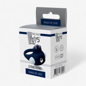 Dream Toys Rings Of Love Stimu Ring blau