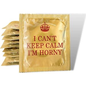 I Can't Keep Calm I'm Horny Kondomi