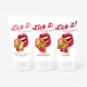 Lick It! Eroottinen Hierontageeli 50 ml