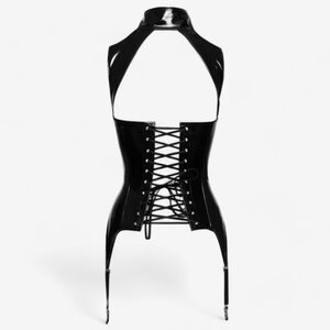 Black Level Vinyl Corset