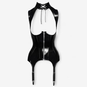 Black Level Vinyl Corset
