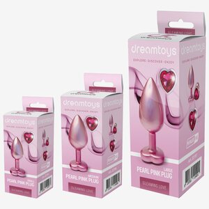 Dream Toys Pearl Pink Anaalitappi