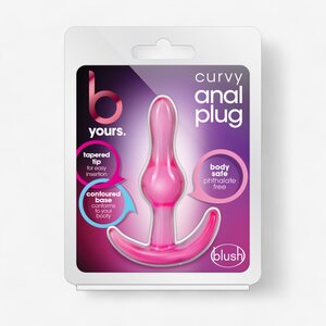 Blush Novelties B Yours Curvy Anustappi Pinkki