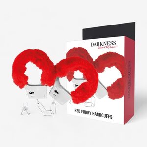 Red Padded Handcuffs for Bondage