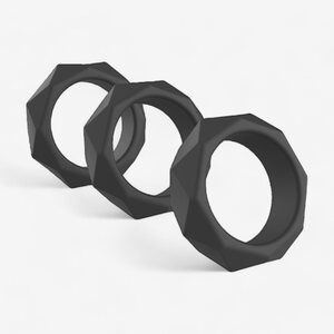 Hidden Desire Extreme Heavy C-Ring Set кольца для пениса