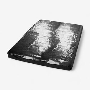 Fetish Collection Muotoon Ommeltu Vinyllilakana Musta