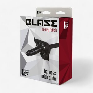 Blaze Strap-On Harness and Dildo