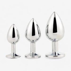 Dream Toys Metalliset Anustapit 3 kpl Hopea