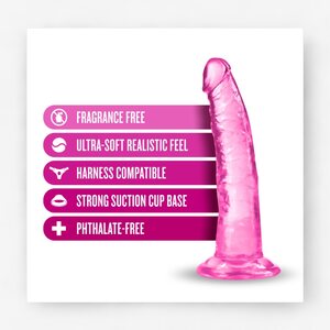 Blush Novelties Lust n' Thrust Dildo Pinkki
