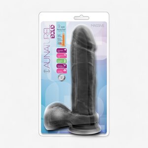 Blush Novelties Dildo Au Naturel Big Tom svart