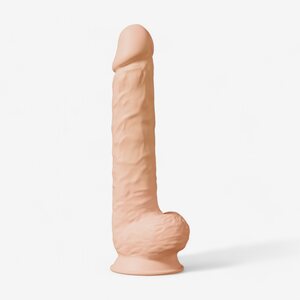 Dream Toys XXL Dildo Dual Density Vaalea