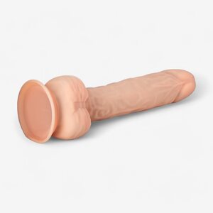 Dream Toys XXL Dildo Dual Density Vaalea