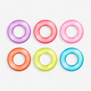 Blush Novelties Erection Rings Rainbow Six 6 pcs