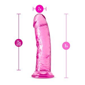 Blush Novelties Roar 'n Ride Dildo Pinkki