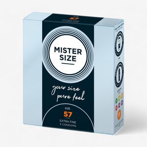 MISTER SIZE Comdom 57 mm 3 pcs