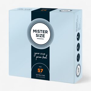 MISTER SIZE Kondomi 57 mm 36 kpl