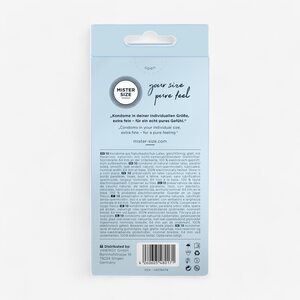 MISTER SIZE Kondomi 64 mm 10 kpl