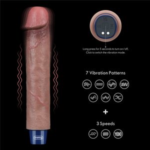 Lovetoy Real Soft Vibrator 24.5 cm
