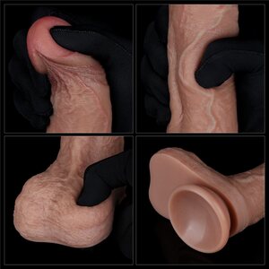 Lovetoy Dual Layered Silicone Nature Cock 21.5 cm