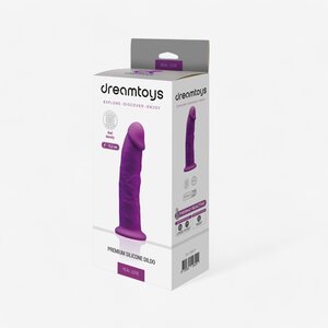 Poistotuotteet Dildo Silikonia Lämpömuokattava Bertie Violetti