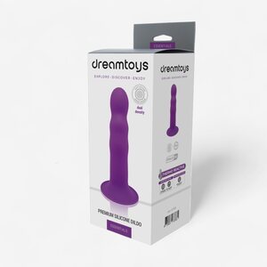 Dream Toys Dildo Purppura Lämpömuokattava