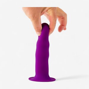 Poistotuotteet Dildo Purppura Lämpömuokattava