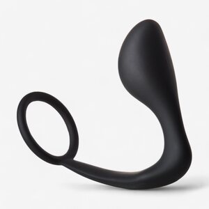 Dream Toys Anaalitappi Penisrenkaalla Musta