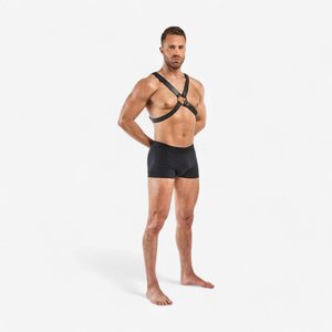 Bedroom Fantasies Lionel Bondage Harness Black